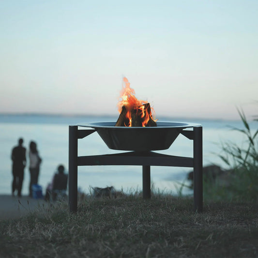 Martinsen 9000 fire pit BBQ outdoor charcoal grill and fireplace