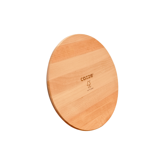 Cozze® Pizza Cutting Board Ø350 x 12 mm Bamboo Wood