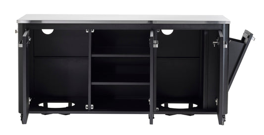 Cozze Outdoor Kitchen 180 With Stainless Steel Table Top