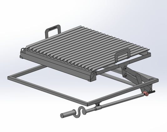 GrillSymbol Argentina Grill For Chef XXL Charcoal BBQ Model