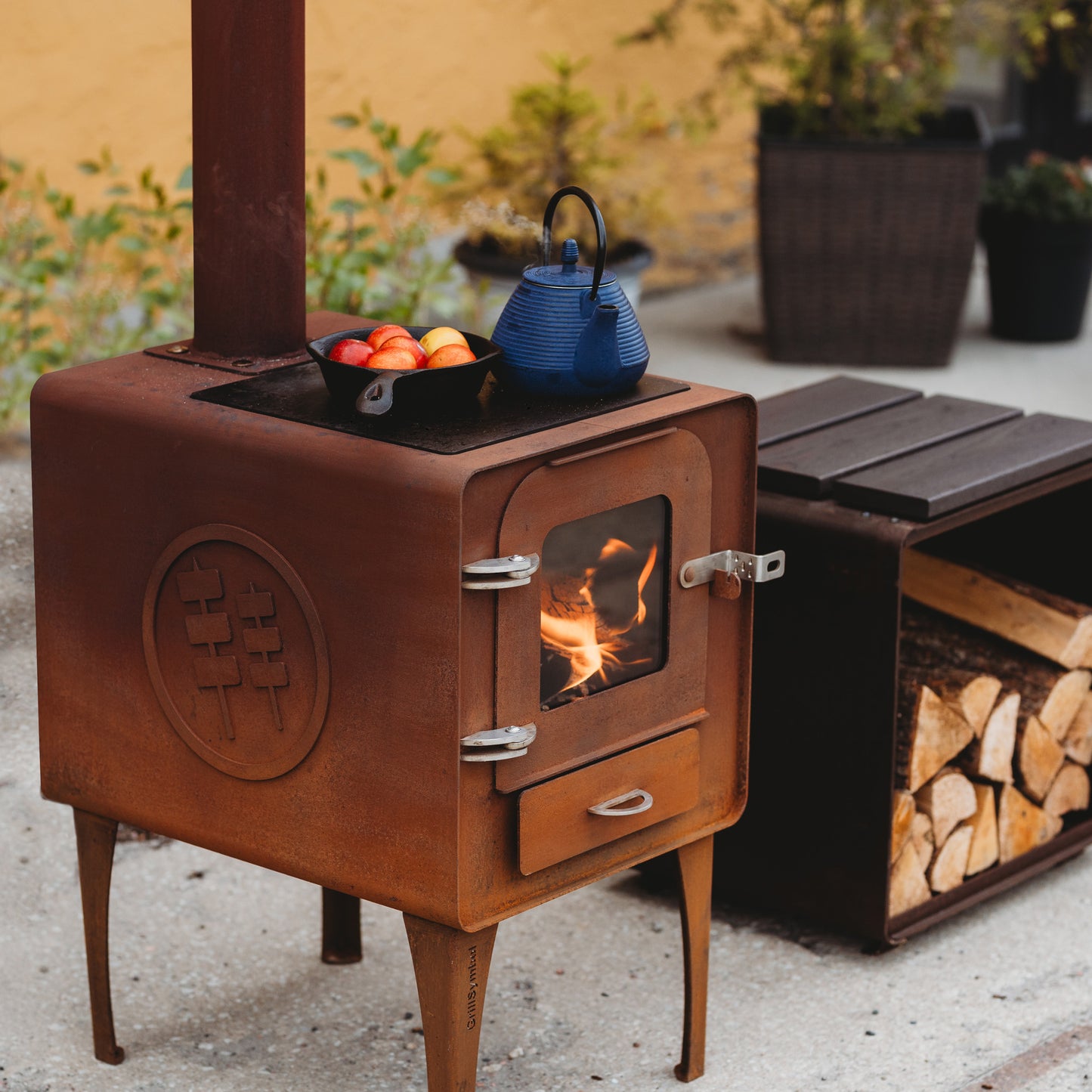 GrillSymbol Wood-Burning Stove Amigo