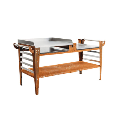 GrillSymbol Side Table for Pizza Oven Baso-XL