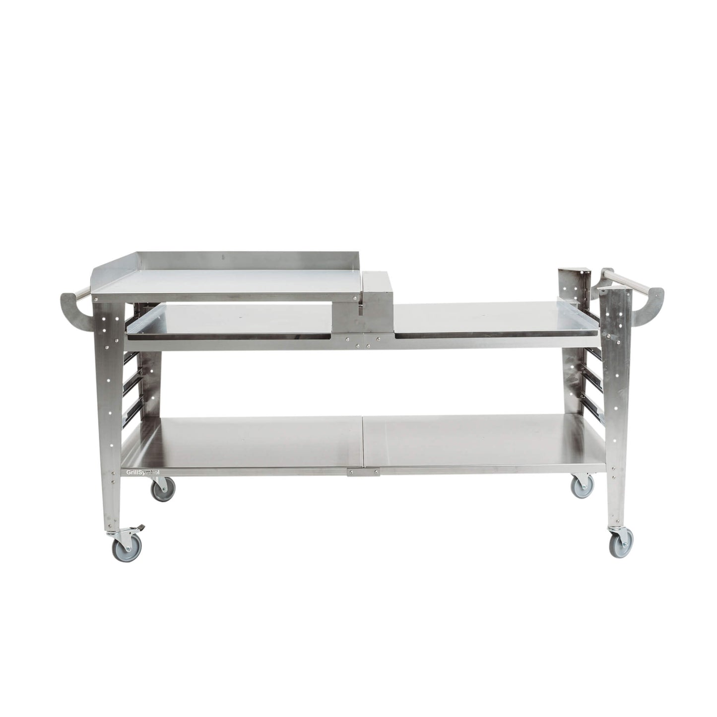 GrillSymbol stainless steel Side Table  for Pizza Oven Baso-Inox-XL