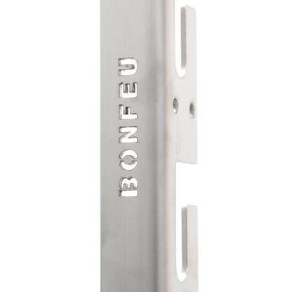 Metal bracket with 'BONFEU' branding on a white background