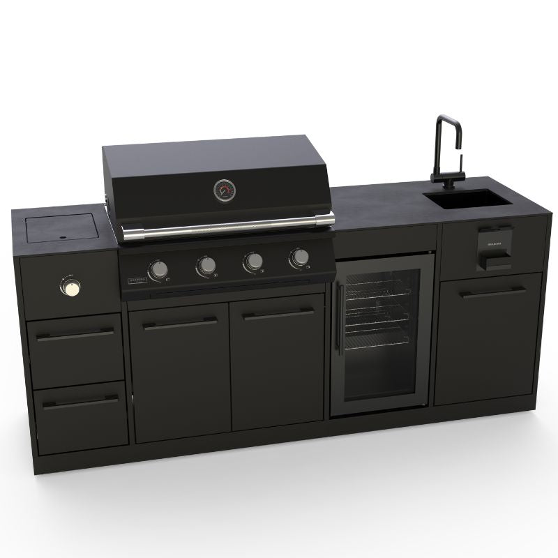 Brabura Lite Maxi 4 cooking surface 77x46 cm grill area