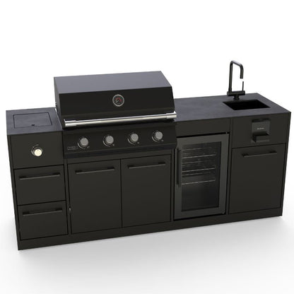 Brabura Lite Maxi 4 cooking surface 77x46 cm grill area