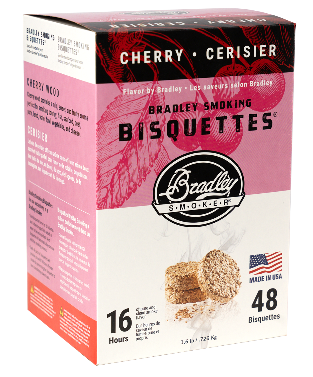 Bradley Cherry Bisquettes Pack