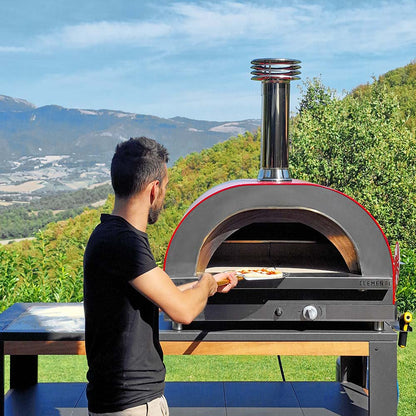 Clementi Gold 100 x 80 Dual Fuel Pizza Oven