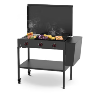 Cozze Smash and Sear Grill 900 with trolley infrared gas BBQ UK