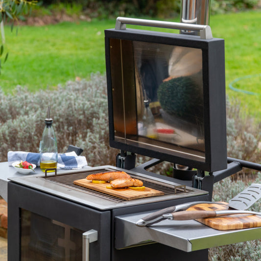 BBQube  premium dual-purpose heater-barbecue