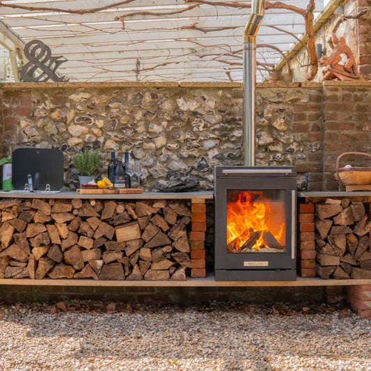 BBQube Outdoor Kitchen - Grill and Heater
