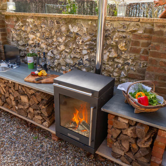 BBQube Outdoor Kitchen - Grill and Heater