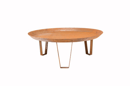 GrillSymbol Corten Steel Fire Pit Elegante 72cm