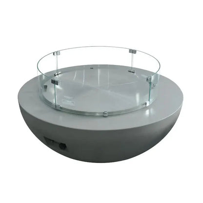 Elementi Fire Lunar Bowl Gas Fire Pit Table