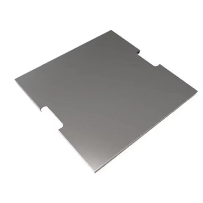 Elementi Fire Square Stainless Steel Lid Table
