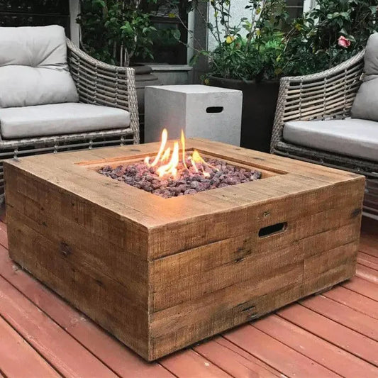 Elementi Wilton Gas Fire Pit Table – Elegant & Powerful Outdoor Heating