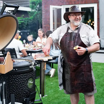 GRLLR Ember Pro Kamado Grill - Matte Black - Including Trolley