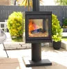 Firebloom Fresco Pedestal Stove with flue and Cover