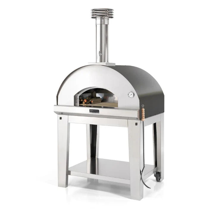Fontana Mangiafuoco Wood Pizza Oven with Trolley