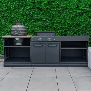 GRLLR Wooden Worktop For Kamado Connect Expansion Unit