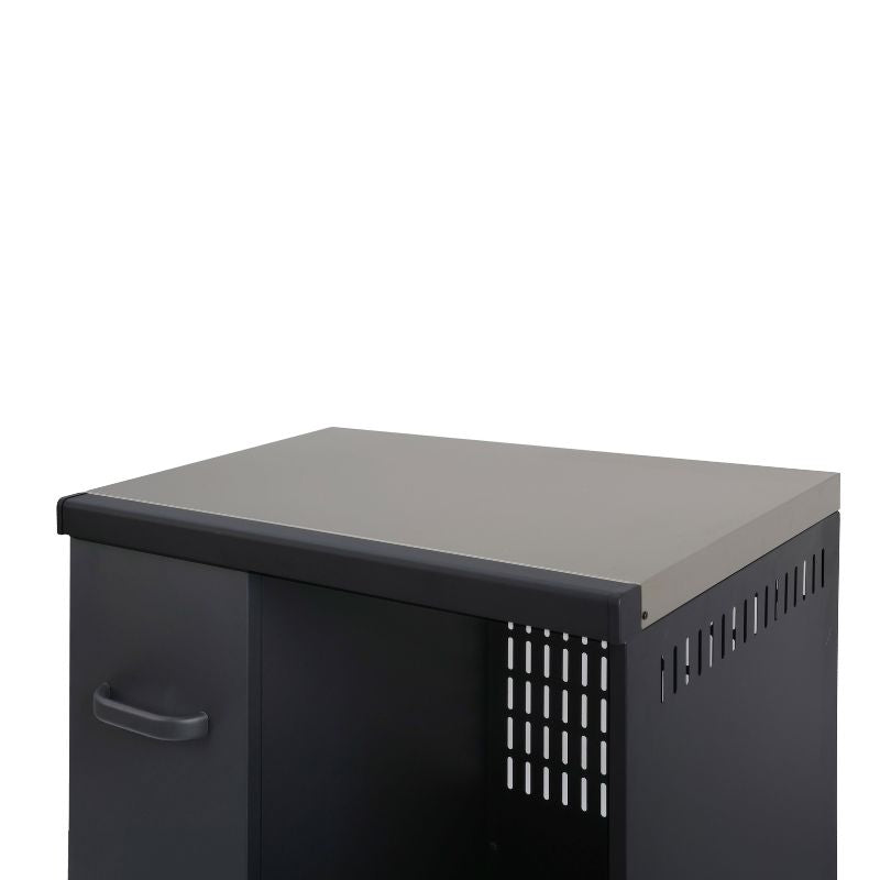 GRLLR Outdoor Kitchen - Ember Classic 18 inch Kamado, Fridge & Sink