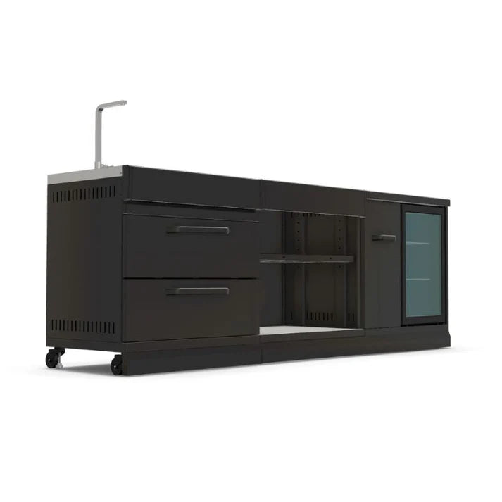 GRLLR Outdoor Kitchen - Fridge, Sink & Expansion Unit