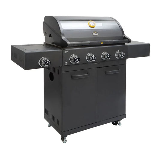 GRLLR Prime G3S 4-Burner Gas Barbecue – Side Burner & Connect Compatible