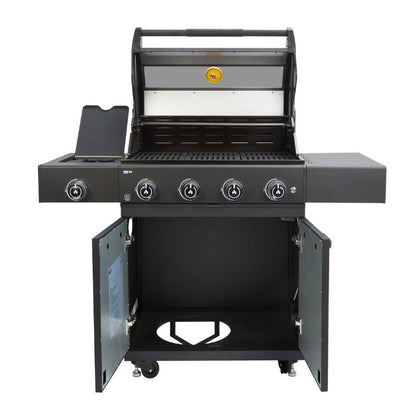 GRLLR Outdoor Kitchen - G4S 4 Burner BBQ, Fridge and Storage Unit