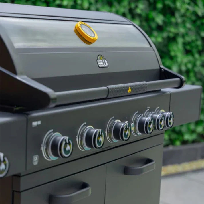 GRLLR Prime G5S 5 Burner Gas Barbecue With Side And Back Burner