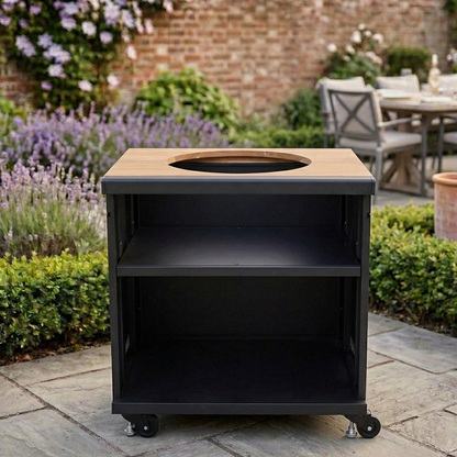 GRLLR Wooden Worktop for Kamado Outdoor Kitchen