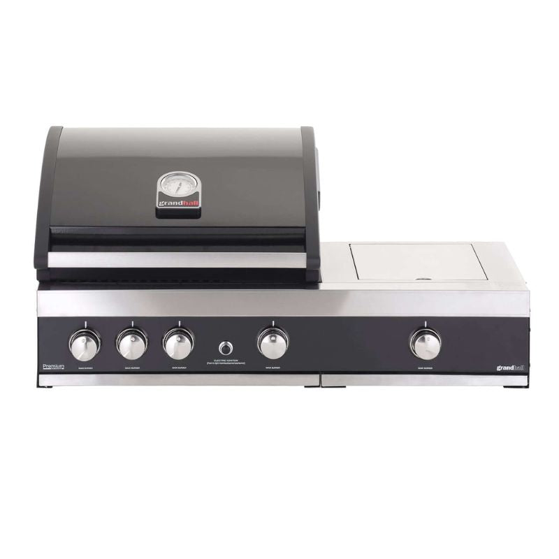 GrandPro G4 Plus BBQ control knobs with electronic push-button ignition
