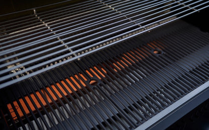 Grandpro by Stoll Aluminum Outdoor Kitchen White, Black Crossray an...