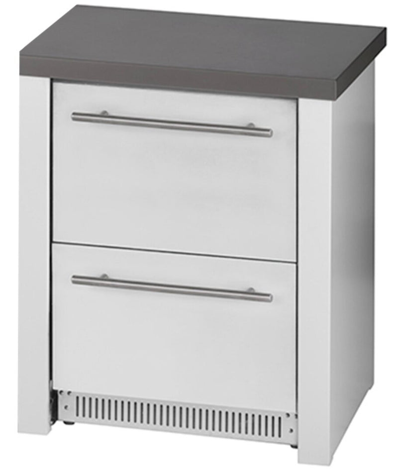 Outdoor Kitchen Grandpro Alu White Crossray Black Series Pack 3 wit...