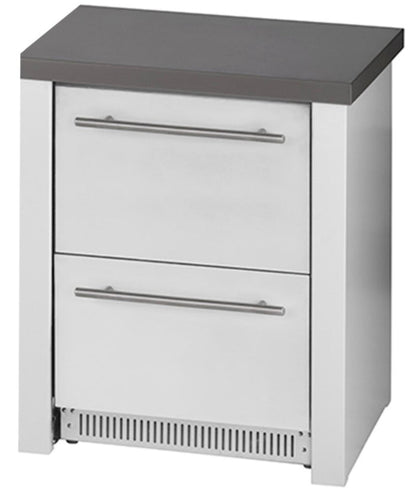 Outdoor Kitchen Grandpro Alu White Crossray Black Series Pack 3 wit...