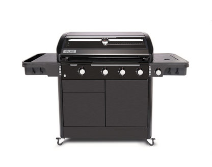 HALMO gas BBQ cooking outdoor grilling family garden barbecue