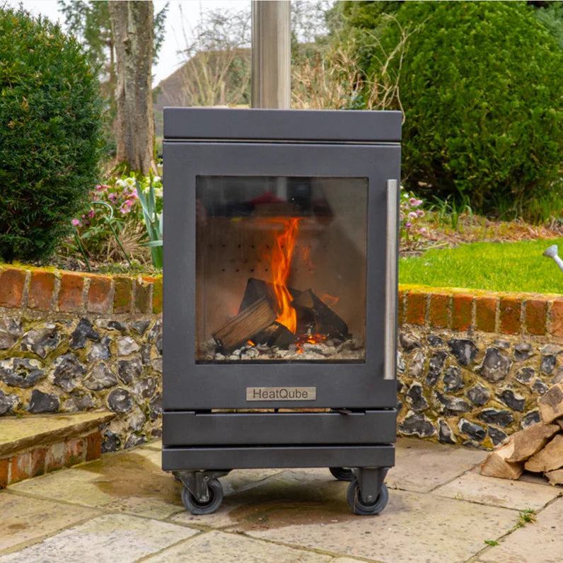 BBQube HeatQube Heater Only 4-Wheel Base