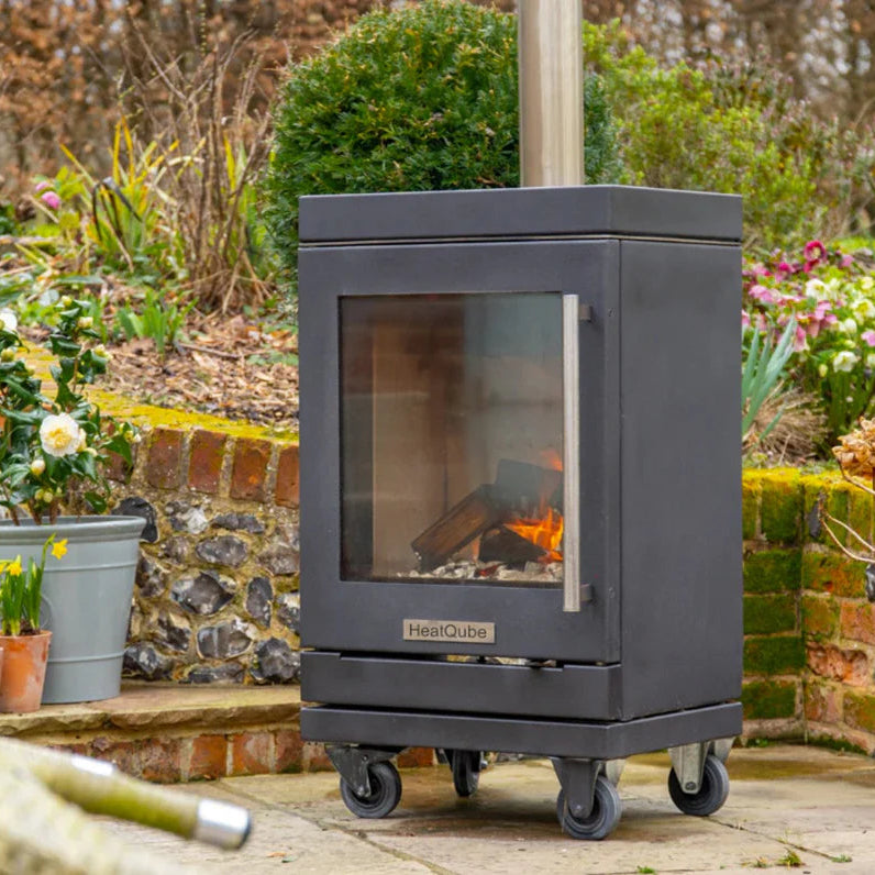 BBQube HeatQube Heater Only 4-Wheel Base