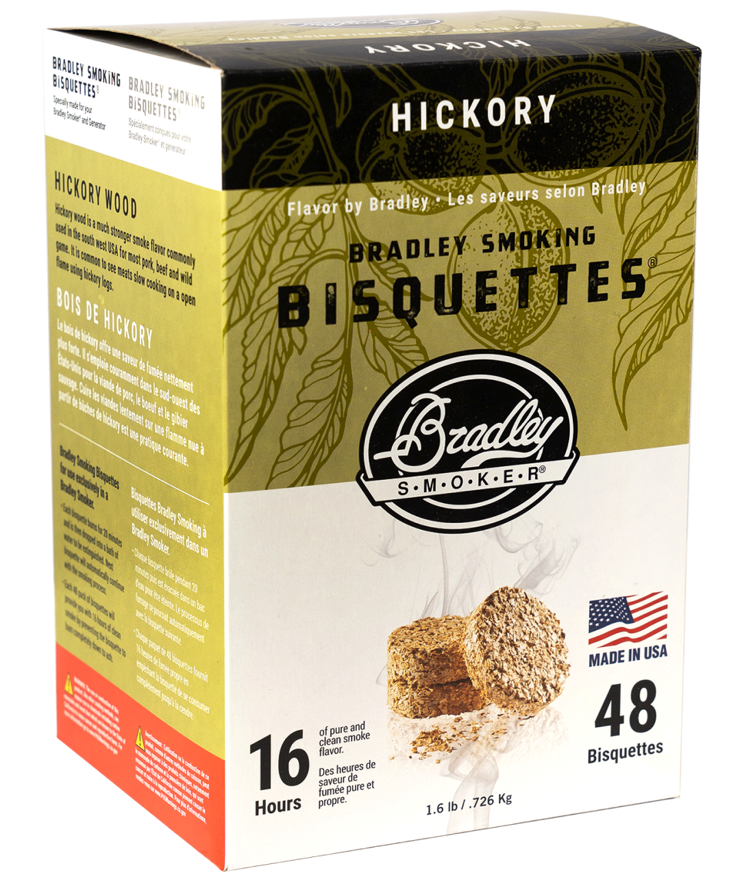 Bradley Hickory Bisquettes Pack