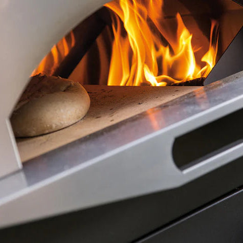 Fontana Lorenzo Build In Wood Pizza Oven Including Trolley
