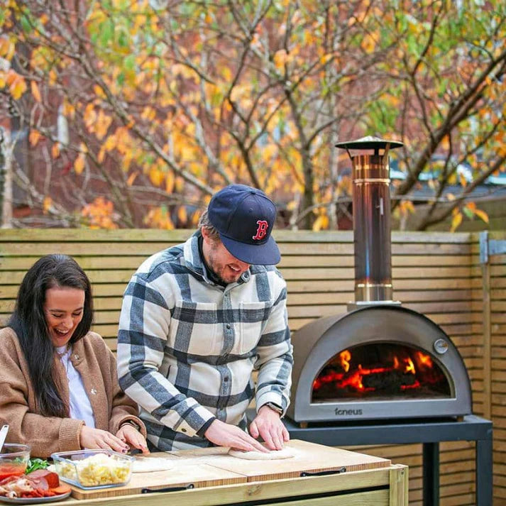Igneus Classico Wood Fired Pizza Oven - Aubergine