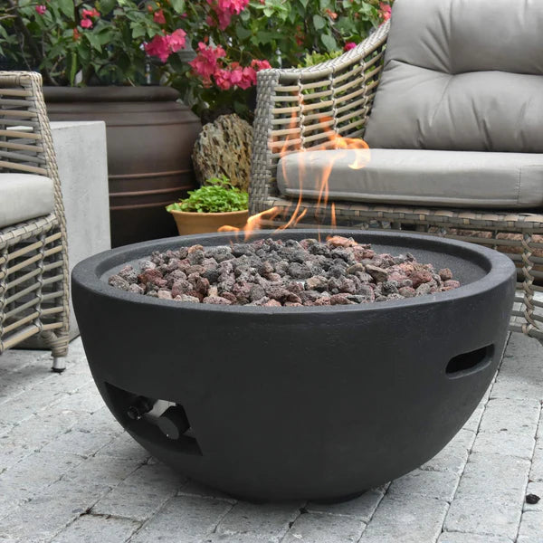 Elementi Jefferson Black Fire Bowl