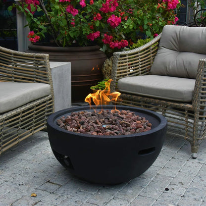 Elementi Jefferson Black Fire Bowl