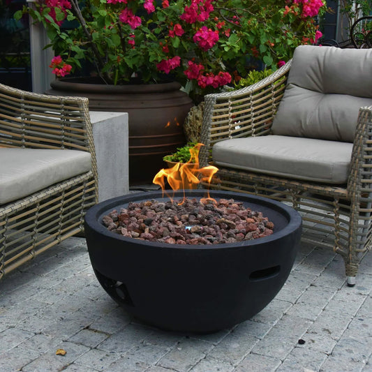 Elementi Jefferson Black Fire Bowl