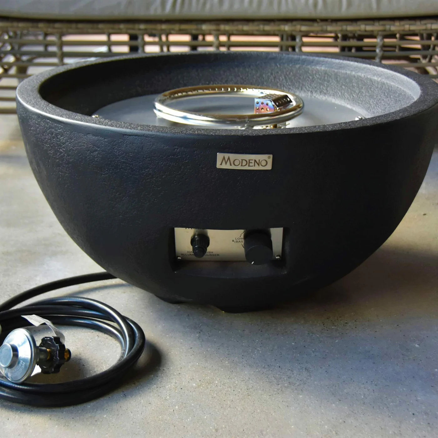 Elementi Jefferson Black Fire Bowl