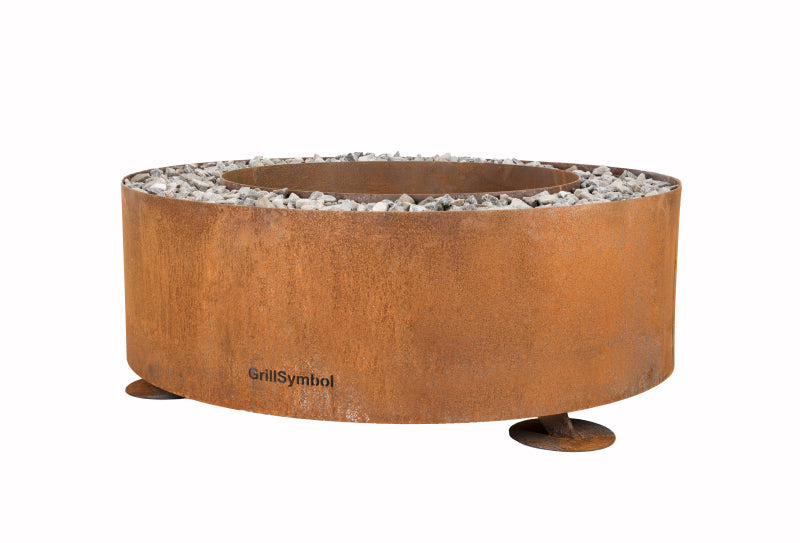GrillSymbol Corten Steel Fire Pit Luna