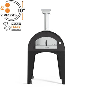 Fontana Lorenzo Build In Wood Pizza Oven Including Trolley