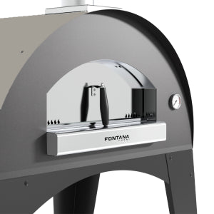 Fontana Lorenzo Build In Wood Pizza Oven Including Trolley