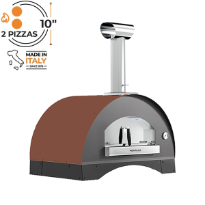 Fontana Lorenzo Build In Wood Pizza Oven Including Trolley