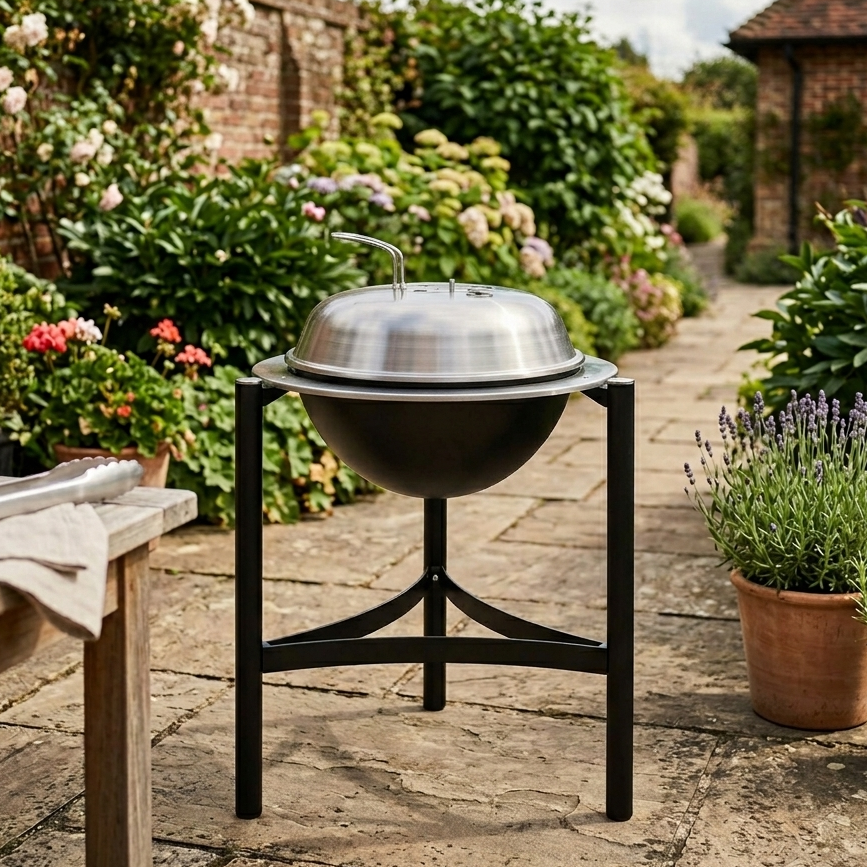 Martinsen 1800 kettle BBQ charcoal grill outdoor garden premium kettle barbecue