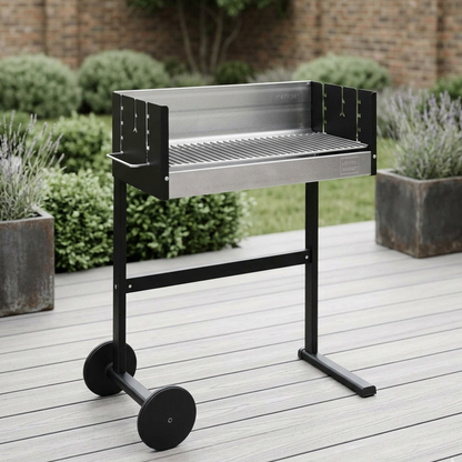 Martinsen Box BBQ 7400 charcoal grill outdoor garden compact barbecue